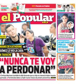 Edición Impresa - El Popular | Lima - Jueves 01 de Febrero del 2024