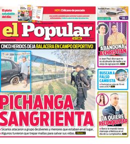 Edición Impresa - El Popular | Lima - Domingo 04 de Febrero del 2024