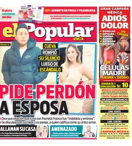 Edición Impresa - El Popular | Lima - Miercoles 14 de Febrero del 2024