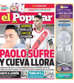 Edición Impresa - El Popular | Lima - Viernes 16 de Febrero del 2024
