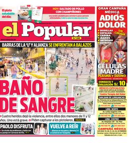 Edición Impresa - El Popular | Lima - Lunes 19 de Febrero del 2024