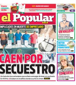 Edición Impresa - El Popular | Lima - Jueves 22 de Febrero del 2024