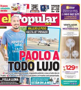 Edición Impresa - El Popular | Lima - Viernes 23 de Febrero del 2024