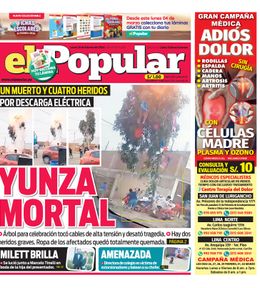 Edición Impresa - El Popular | Lima - Lunes 26 de Febrero del 2024