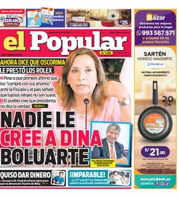 Edición Impresa - El Popular | Lima - Sabado 06 de Abril del 2024
