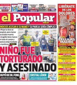 Edición Impresa - El Popular | Lima - Lunes 08 de Abril del 2024