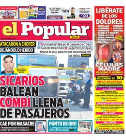 Edición Impresa - El Popular | Lima - Miercoles 10 de Abril del 2024