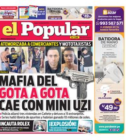 Edición Impresa - El Popular | Lima - Jueves 11 de Abril del 2024