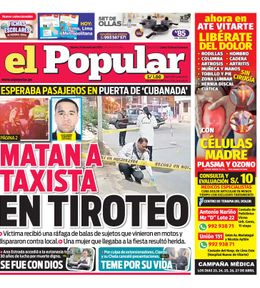 Edición Impresa - El Popular | Lima - Martes 23 de Abril del 2024