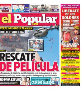 Edición Impresa - El Popular | Lima - Miercoles 24 de Abril del 2024