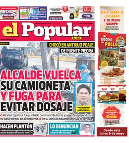 Edición Impresa - El Popular | Lima - Jueves 02 de Mayo del 2024