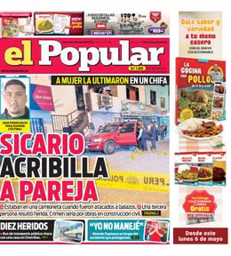 Edición Impresa - El Popular | Lima - Miercoles 08 de Mayo del 2024