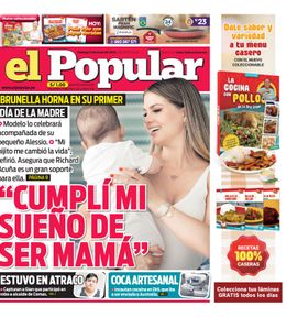 Edición Impresa - El Popular | Lima - Domingo 12 de Mayo del 2024