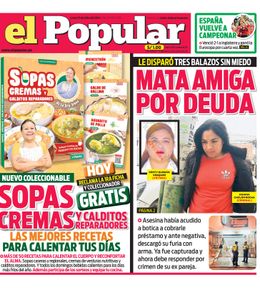 Edición Impresa - El Popular | Lima - Lunes 15 de Julio del 2024