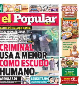 Edición Impresa - El Popular | Lima - Jueves 18 de Julio del 2024