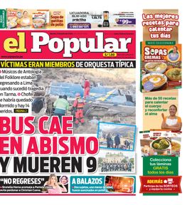 Edición Impresa - El Popular | Lima - Martes 23 de Julio del 2024