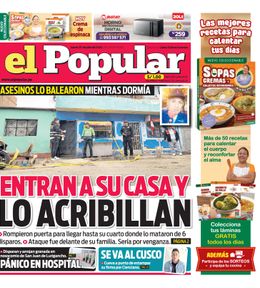 Edición Impresa - El Popular | Lima - Jueves 25 de Julio del 2024