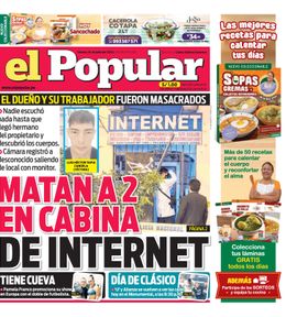 Edición Impresa - El Popular | Lima - Viernes 26 de Julio del 2024