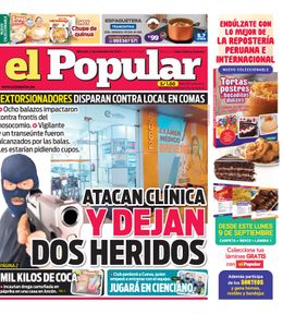 Edición Impresa - El Popular | Lima - Miercoles 04 de Setiembre del 2024