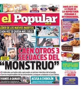 Edición Impresa - El Popular | Lima - Viernes 06 de Setiembre del 2024