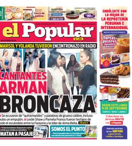 Edición Impresa - El Popular | Lima - Sabado 07 de Setiembre del 2024