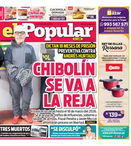 Edición Impresa - El Popular | Lima - Jueves 03 de Octubre del 2024