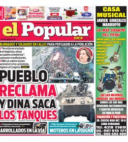 Edición Impresa - El Popular | Lima - Jueves 24 de Octubre del 2024