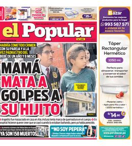 Edición Impresa - El Popular | Lima - Viernes 01 de Noviembre del 2024