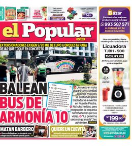 Edición Impresa - El Popular | Lima - Lunes 02 de Diciembre del 2024