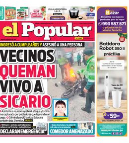 Edición Impresa - El Popular | Lima - Sabado 07 de Diciembre del 2024