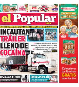 Edición Impresa - El Popular | Lima - Domingo 08 de Diciembre del 2024