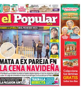 Edición Impresa - El Popular | Lima - Jueves 26 de Diciembre del 2024