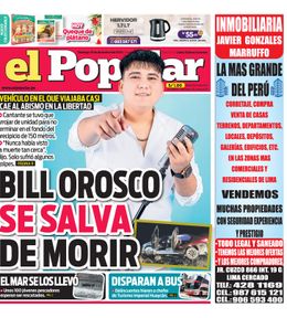 Edición Impresa - El Popular | Lima - Domingo 29 de Diciembre del 2024