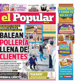 Edición Impresa - El Popular | Lima - Domingo 12 de Enero del 2025