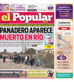 Edición Impresa - El Popular | Lima - Lunes 13 de Enero del 2025