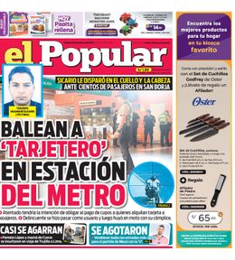 Edición Impresa - El Popular | Lima - Sabado 18 de Enero del 2025