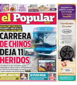 Edición Impresa - El Popular | Lima - Lunes 20 de Enero del 2025