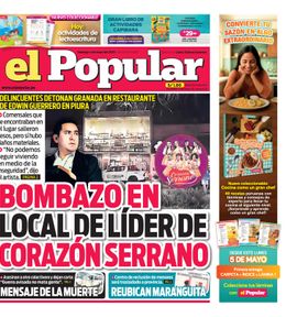 Edición Impresa - El Popular | Lima - Domingo 04 de Mayo del 2025