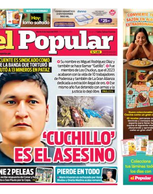 Edición Impresa - El Popular | Lima - Martes 06 de Mayo del 2025