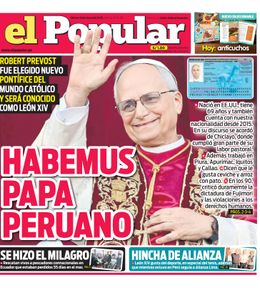 Edición Impresa - El Popular | Lima - Viernes 09 de Mayo del 2025