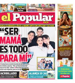 Edición Impresa - El Popular | Lima - Domingo 11 de Mayo del 2025