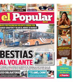 Edición Impresa - El Popular | Lima - Martes 20 de Mayo del 2025