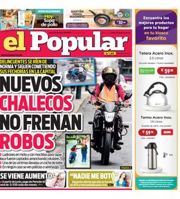 Edición Impresa - El Popular | Lima - Lunes 26 de Mayo del 2025