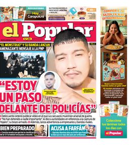 Edición Impresa - El Popular | Lima - Jueves 29 de Mayo del 2025