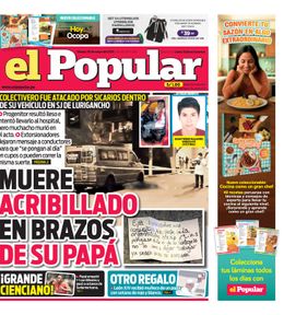 Edición Impresa - El Popular | Lima - Viernes 30 de Mayo del 2025