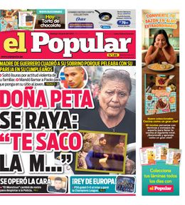 Edición Impresa - El Popular | Lima - Domingo 01 de Junio del 2025