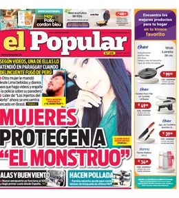 Edición Impresa - El Popular | Lima - Lunes 02 de Junio del 2025
