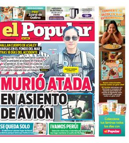 Edición Impresa - El Popular | Lima - Viernes 06 de Junio del 2025