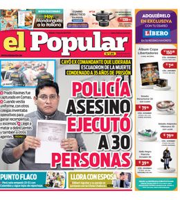 Edición Impresa - El Popular | Lima - Sabado 07 de Junio del 2025