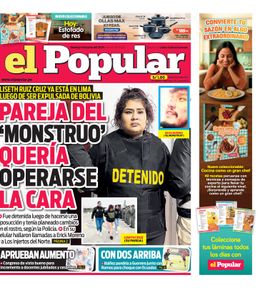 Edición Impresa - El Popular | Lima - Domingo 08 de Junio del 2025